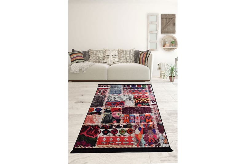 Colorido Matta 140x190 cm - Flerfärgad/Sammet - Textil & mattor - Mattor - Modern matta - Friezematta