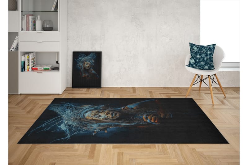 Colossus Matta 120x180 cm - Flerfärgad - Textil & mattor - Mattor - Modern matta - Friezematta