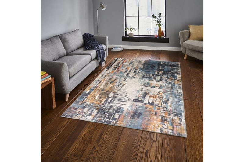 Conchan Matta 120x180 cm - Flerfärgad - Textil & mattor - Mattor - Modern matta - Friezematta