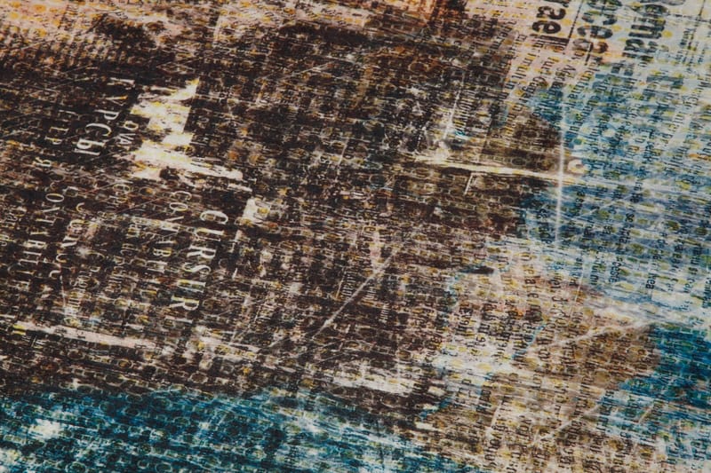 Dempster Matta 100x150 cm - Flerfärgad - Textil & mattor - Mattor - Modern matta - Friezematta