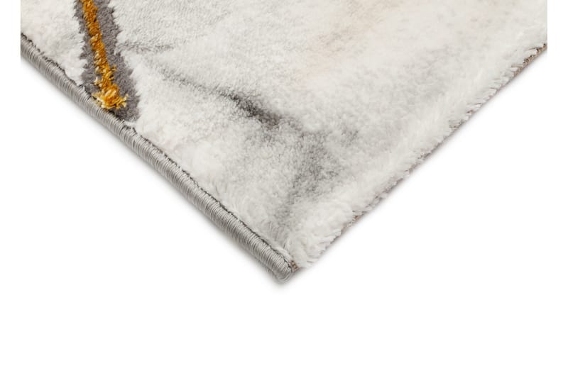 Diamond Romb Matta 133x190 cm - Guld - Textil & mattor - Mattor - Modern matta - Friezematta