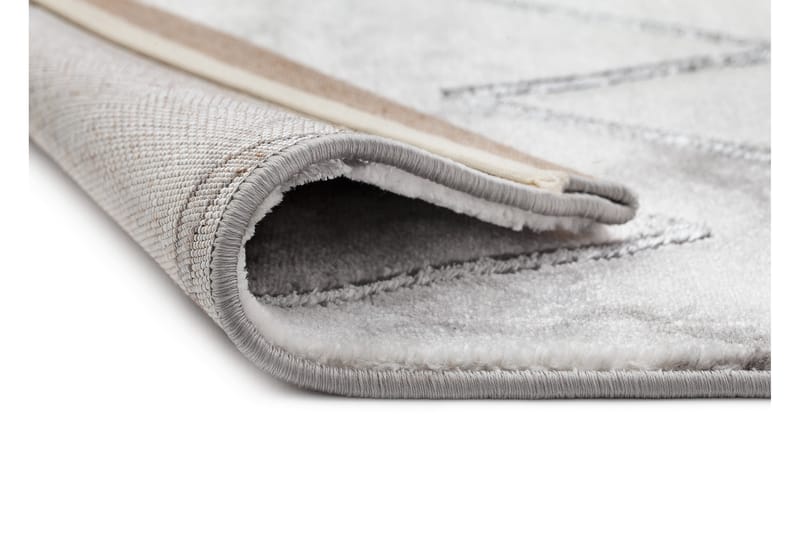 Diamond Romb Matta 133x190 cm - Silver - Textil & mattor - Mattor - Modern matta - Friezematta