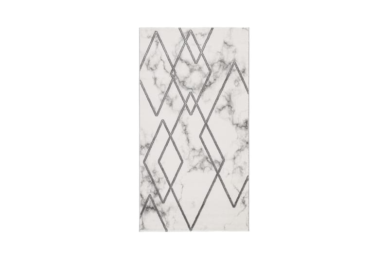 Diamond Romb Matta 80x150 cm - Silver - Textil & mattor - Mattor - Modern matta - Friezematta