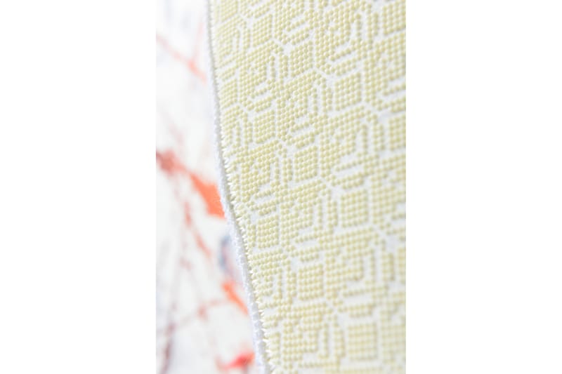 Distira Matta Rund 100 cm - Flerfärgad/Sammet - Textil & mattor - Mattor - Modern matta - Friezematta
