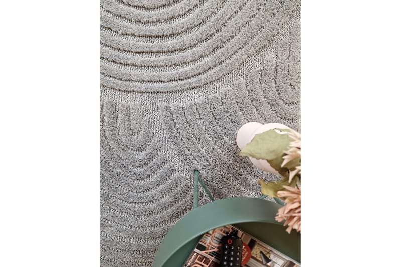 Doriane Zen Wiltonmatta 160x230 cm - Grå - Textil & mattor - Mattor - Modern matta - Friezematta