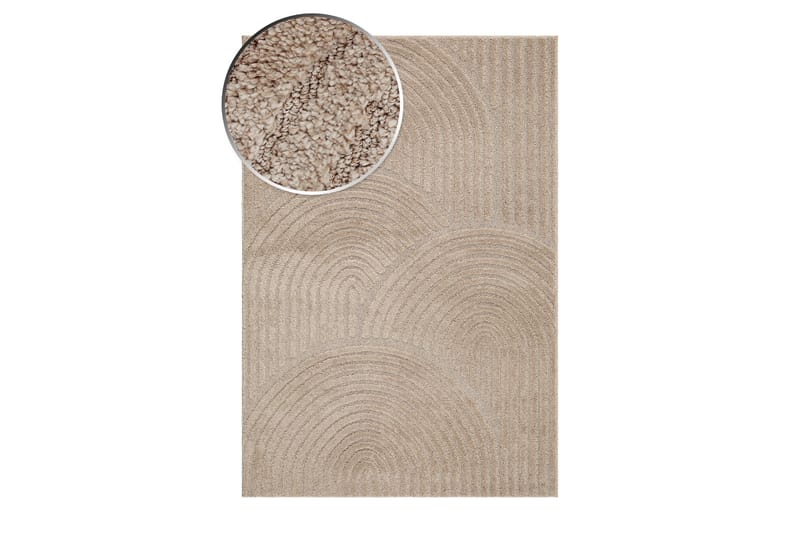 Doriane Zen Wiltonmatta 160x230 cm - Linnebeige - Textil & mattor - Mattor - Modern matta - Friezematta