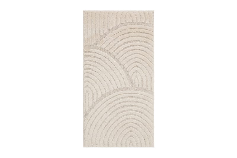 Doriane Zen Wiltonmatta 80x150 cm - Vit - Textil & mattor - Mattor - Modern matta - Friezematta