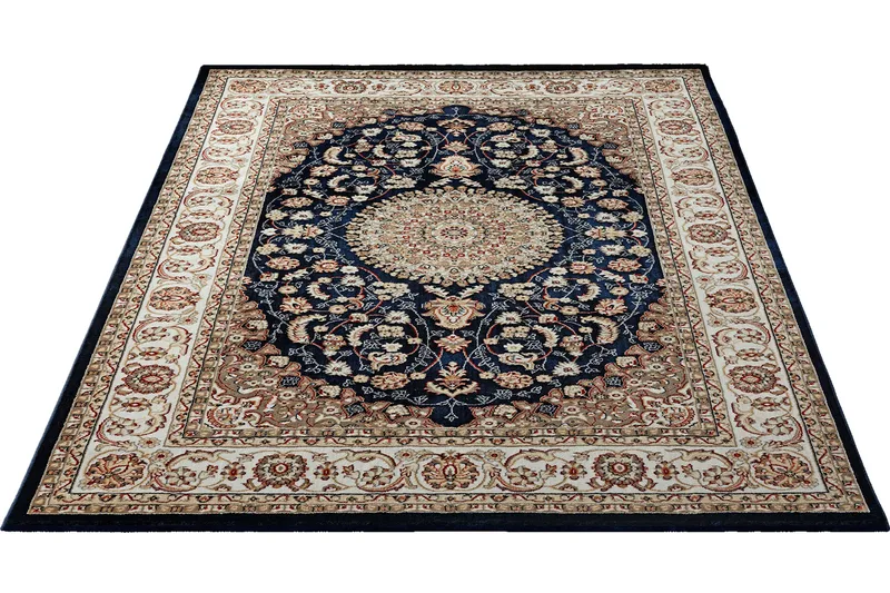 Dubai Medallion Wiltonmatta 200x290 cm - Blå - Textil & mattor - Mattor - Modern matta - Friezematta
