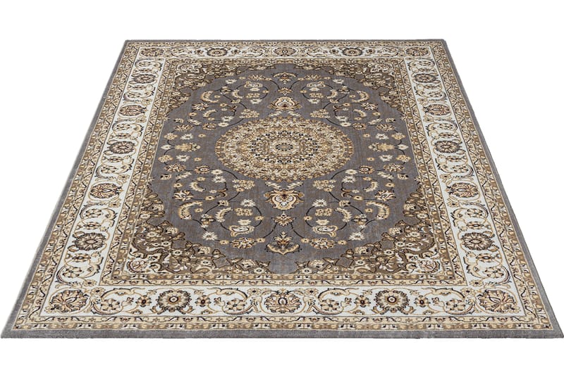 Dubai Medallion Wiltonmatta 80x200 cm - Grå - Textil & mattor - Mattor - Modern matta - Friezematta