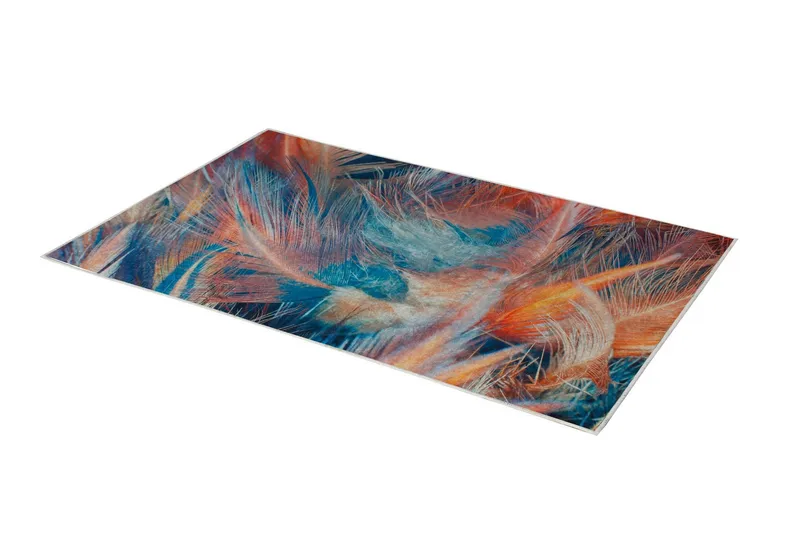 Furgon Matta 100x200 cm - Flerfärgad - Textil & mattor - Mattor - Modern matta - Friezematta