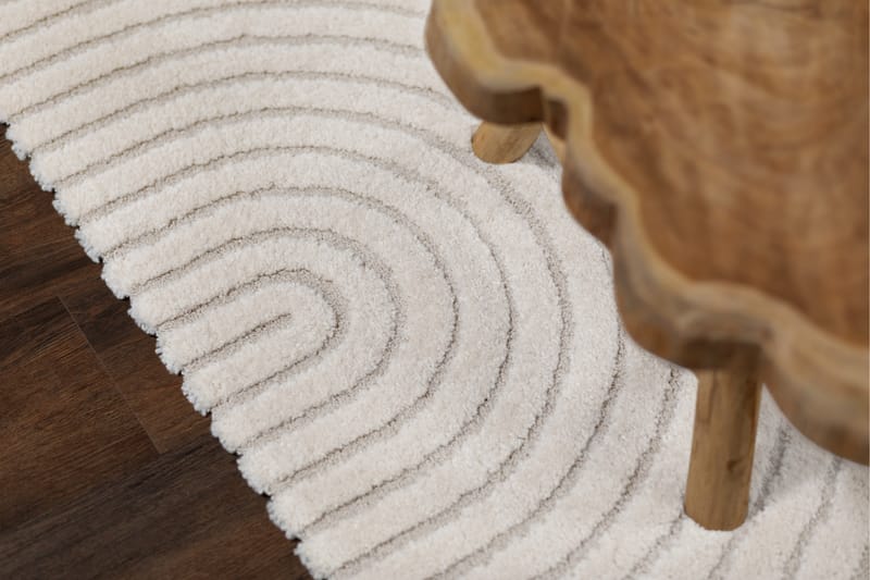 Genova Wiltonmatta 160x230 cm - Vit - Textil & mattor - Mattor - Modern matta - Friezematta