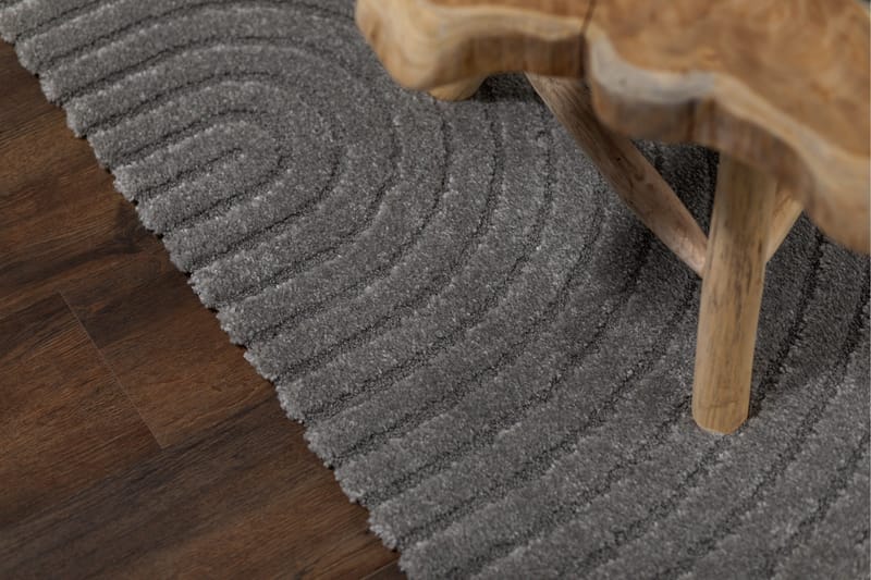 Genova Zen Wiltonmatta 160x230 cm - Grå - Textil & mattor - Mattor - Modern matta - Friezematta