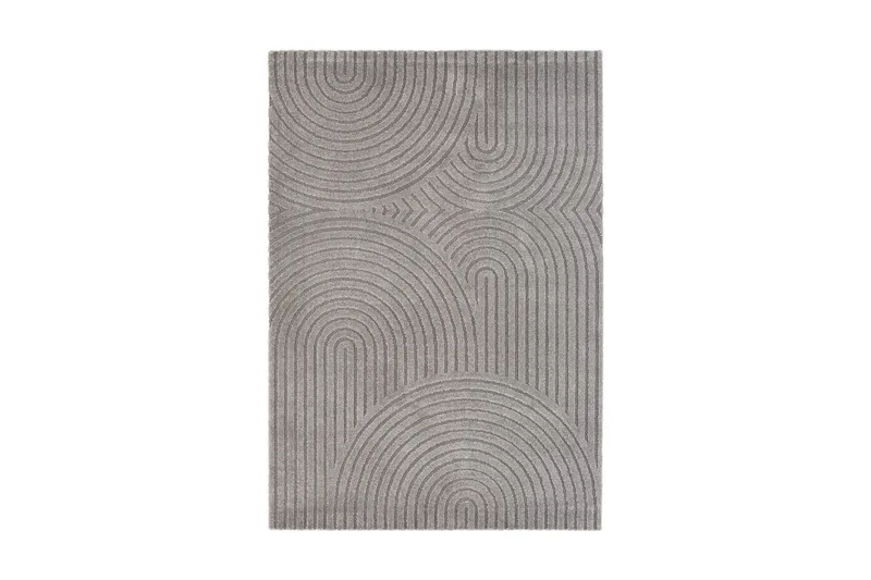 Genova Zen Wiltonmatta 160x230 cm - Grå - Textil & mattor - Mattor - Modern matta - Friezematta