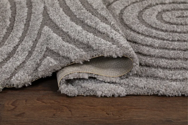 Genova Zen Wiltonmatta 200x290 cm - Grå - Textil & mattor - Mattor - Modern matta - Friezematta