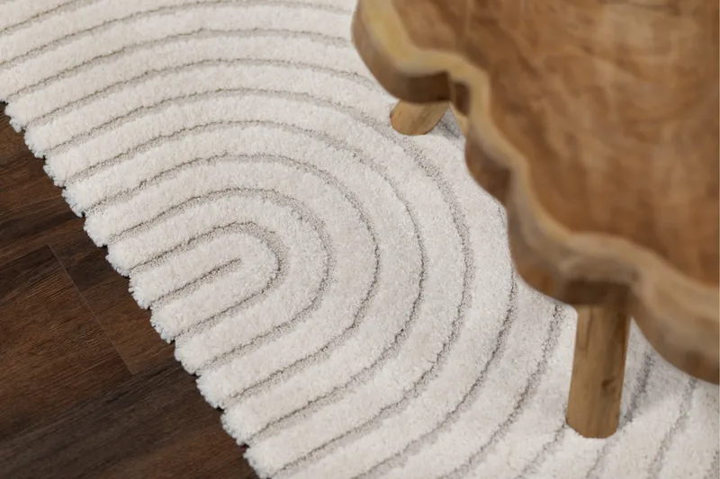 Genova Zen Wiltonmatta 200x290 cm - Vit - Textil & mattor - Mattor - Modern matta - Friezematta