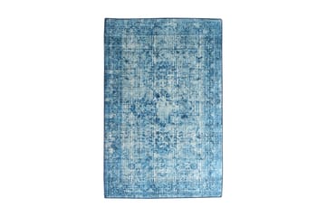 Hannabel Matta 120x180 cm - Blå/Sammet - Textil & mattor - Mattor - Modern matta - Friezematta