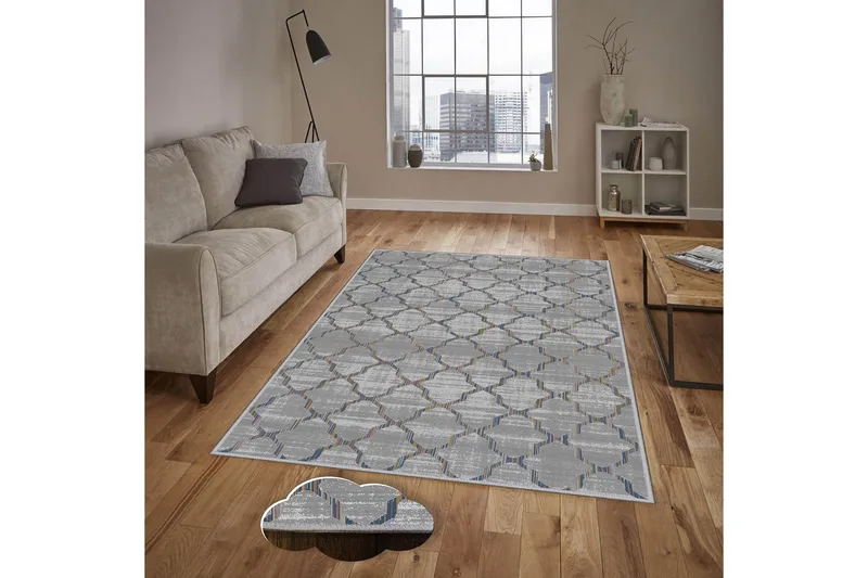 Homefesto 7 Matta 100x150 cm, Multifärgad