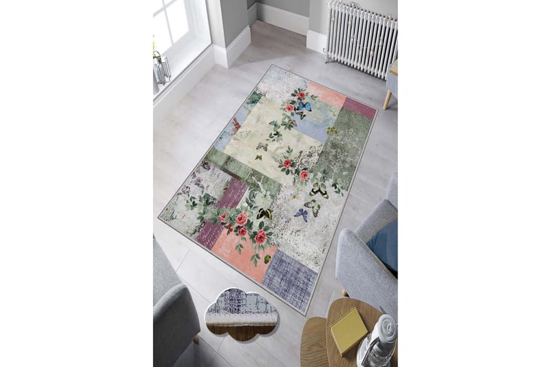 Homefesto Matta 100x150 cm - Multifärgad - Textil & mattor - Mattor - Modern matta - Friezematta