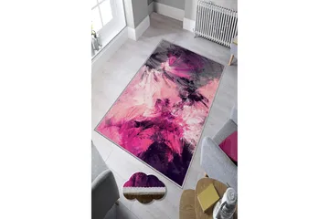 Homefesto Matta 100x150 cm - Multifärgad - Textil & mattor - Mattor - Modern matta - Friezematta