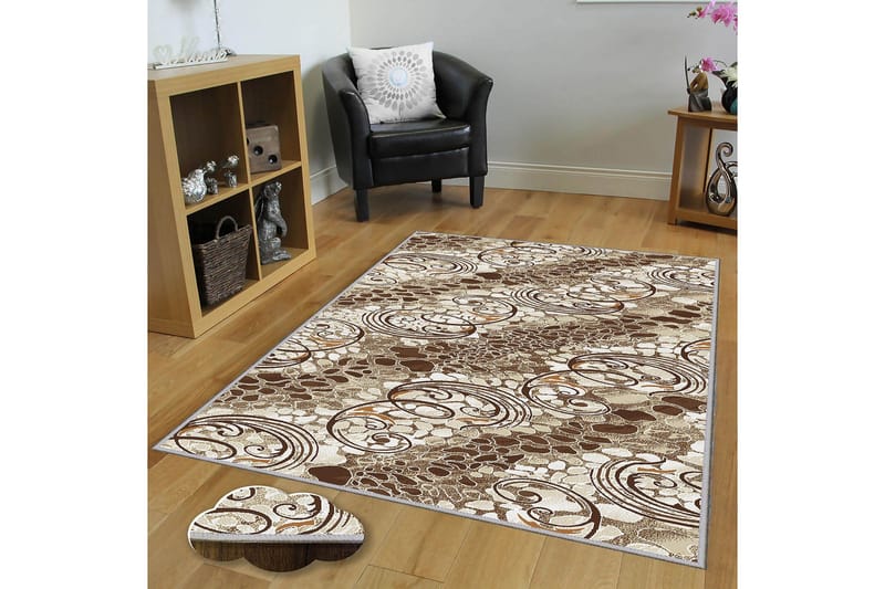 Homefesto Matta 100x200 cm - Multifärgad - Textil & mattor - Mattor - Modern matta - Friezematta