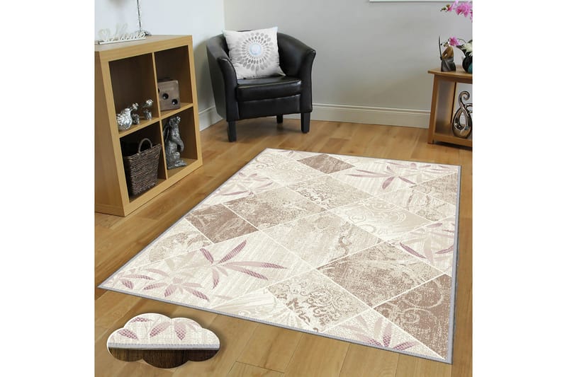 Homefesto Matta 100x200 cm - Multifärgad - Textil & mattor - Mattor - Modern matta - Friezematta