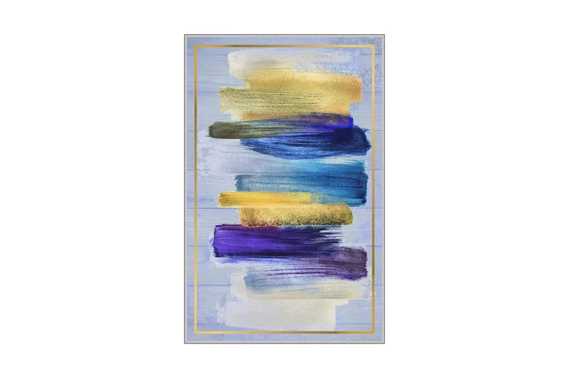 Homefesto Matta 100x200 cm, Multifärgad