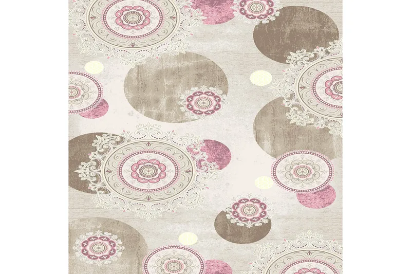 Homefesto Matta 100x200 cm - Multifärgad - Textil & mattor - Mattor - Modern matta - Friezematta