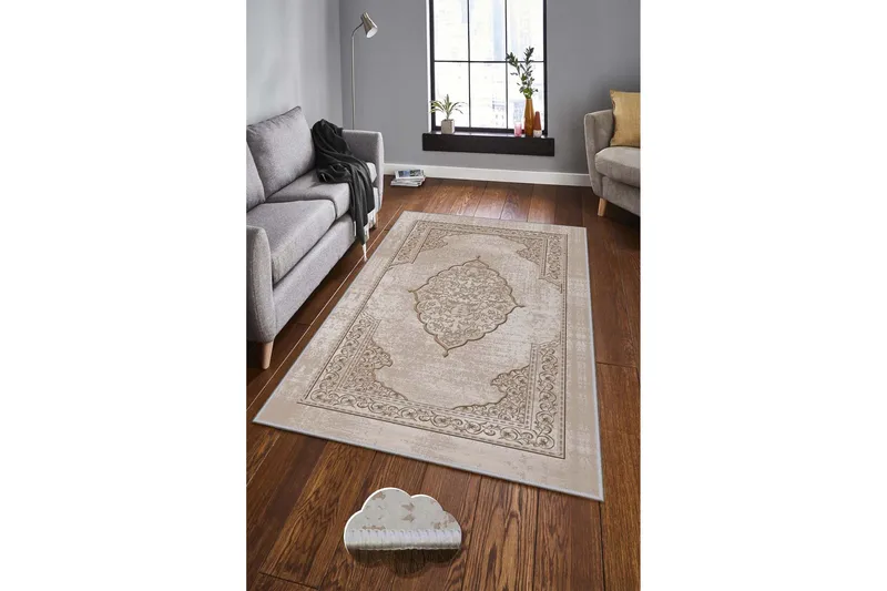 Homefesto Matta 100x200 cm - Multifärgad - Textil & mattor - Mattor - Modern matta - Friezematta