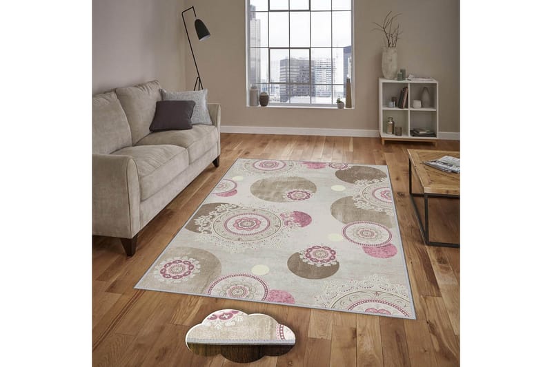 Homefesto Matta 100x200 cm, Multifärgad