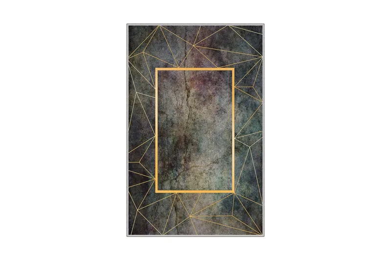 Homefesto Matta 100x200 cm - Multifärgad - Textil & mattor - Mattor - Modern matta - Friezematta