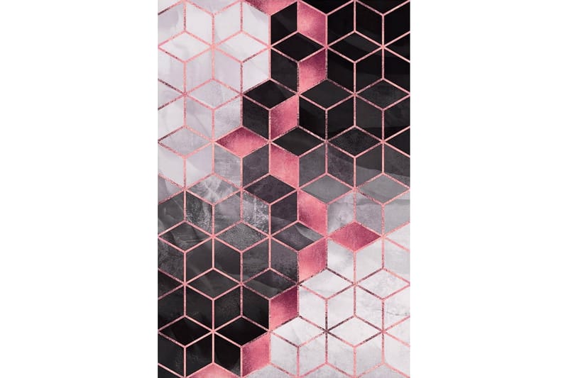 Homefesto Matta 100x300 cm - Multifärgad - Textil & mattor - Mattor - Modern matta - Friezematta