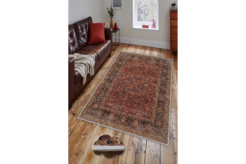 Homefesto Matta 100x300 cm - Multifärgad - Textil & mattor - Mattor - Modern matta - Friezematta