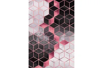 Homefesto Matta 100x300 cm - Multifärgad - Textil & mattor - Mattor - Modern matta - Friezematta