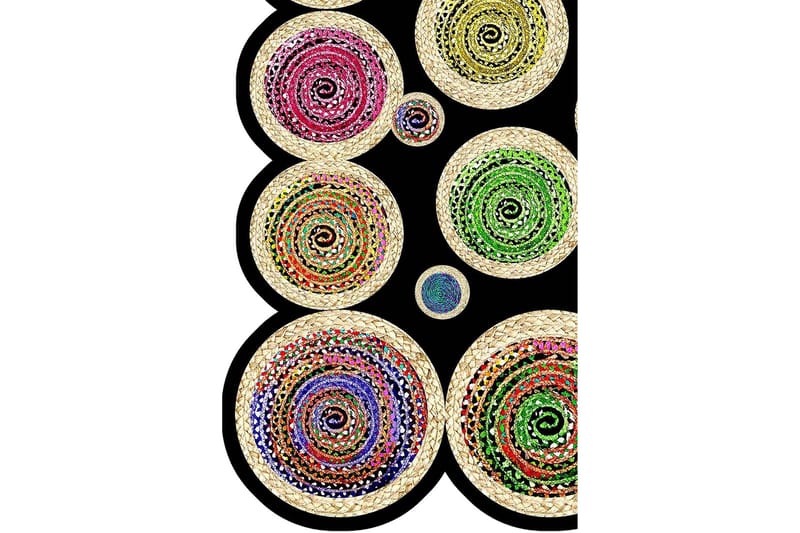 Homefesto Matta 100x300 cm - Multifärgad - Textil & mattor - Mattor - Modern matta - Friezematta