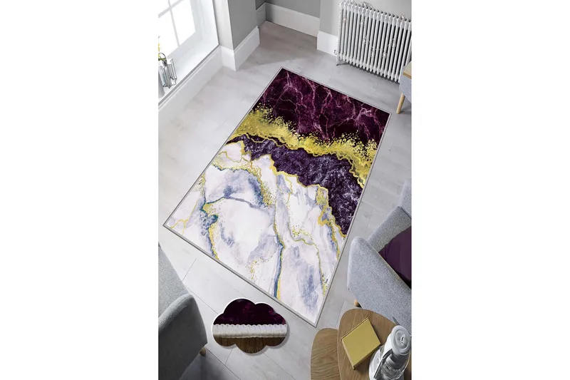 Homefesto Matta 100x300 cm - Multifärgad - Textil & mattor - Mattor - Modern matta - Friezematta