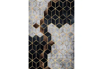Homefesto Matta 100x300 cm - Multifärgad - Textil & mattor - Mattor - Modern matta - Friezematta