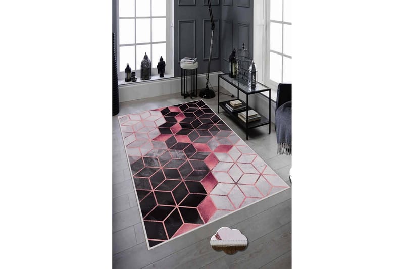 Homefesto Matta 100x300 cm - Multifärgad - Textil & mattor - Mattor - Modern matta - Friezematta