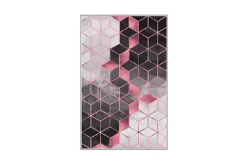 Homefesto Matta 100x300 cm - Multifärgad - Textil & mattor - Mattor - Modern matta - Friezematta