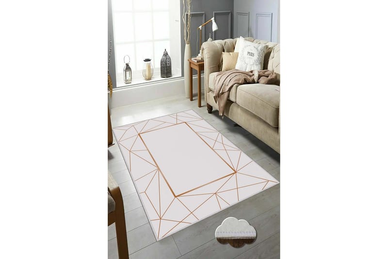 Homefesto Matta 120x180 cm - Multifärgad - Textil & mattor - Mattor - Modern matta - Friezematta