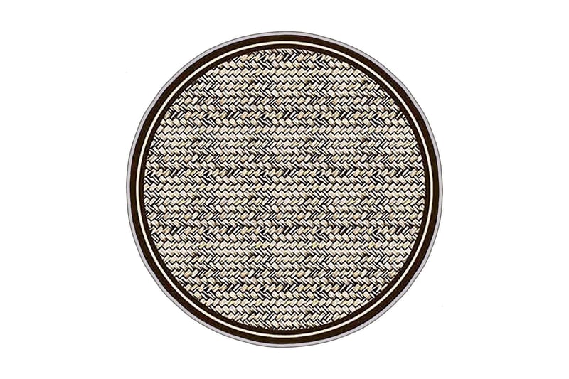 Homefesto Matta 140 cm Rund, Multifärgad