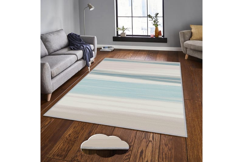 Homefesto Matta 140x220 cm - Multifärgad - Textil & mattor - Mattor - Modern matta - Friezematta