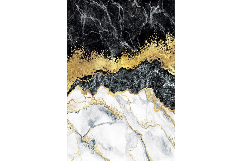 Homefesto Matta 140x220 cm - Multifärgad - Textil & mattor - Mattor - Modern matta - Friezematta