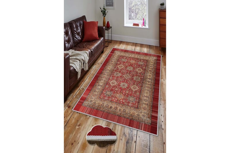 Homefesto Matta 140x220 cm - Multifärgad - Textil & mattor - Mattor - Modern matta - Friezematta