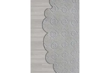 Homefesto Matta 150 cm Rund - Multifärgad - Textil & mattor - Mattor - Modern matta - Friezematta