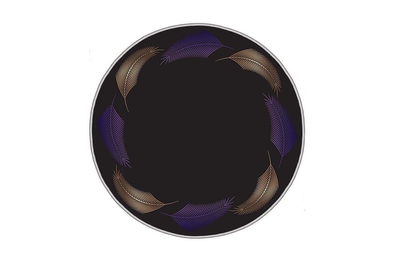 Homefesto Matta 150 cm Rund, Multifärgad