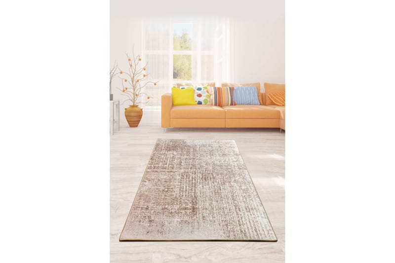 Imanje Matta 140x190 cm - Beige/Sammet - Textil & mattor - Mattor - Modern matta - Friezematta