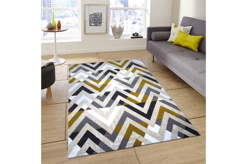 Irubhi Matta 120x170 cm - Multifärgad - Textil & mattor - Mattor - Modern matta - Friezematta