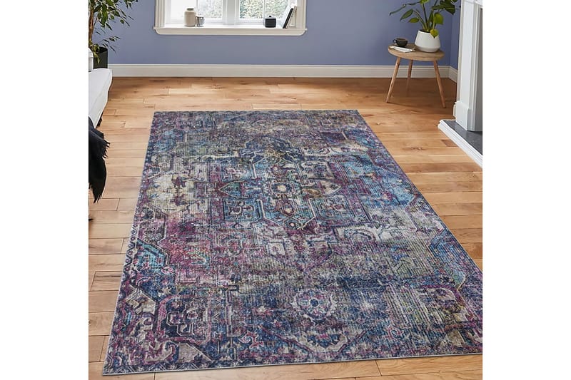 Jarwal Gångmatta 80x150 cm Rektangulär - Flerfärgad - Textil & mattor - Mattor - Modern matta - Friezematta