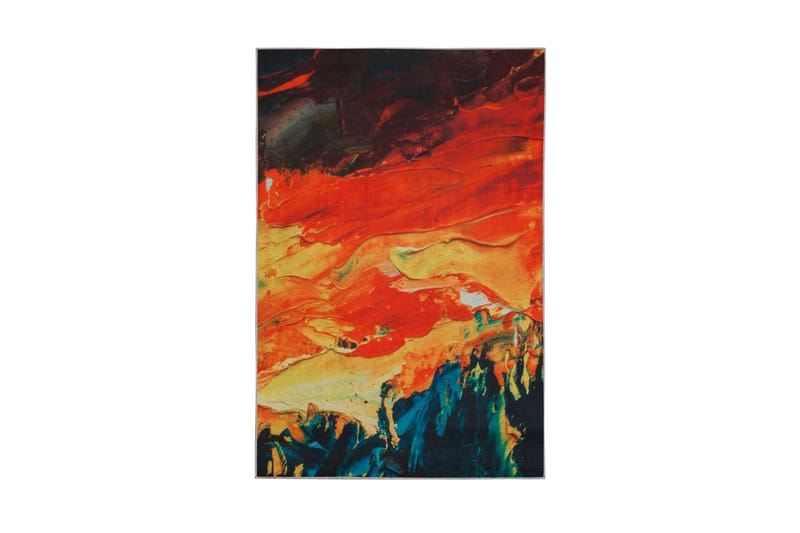 Jupilles Matta 100x200 cm - Flerfärgad - Textil & mattor - Mattor - Modern matta - Friezematta