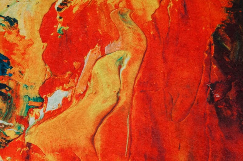 Jupilles Matta 100x200 cm - Flerfärgad - Textil & mattor - Mattor - Modern matta - Friezematta